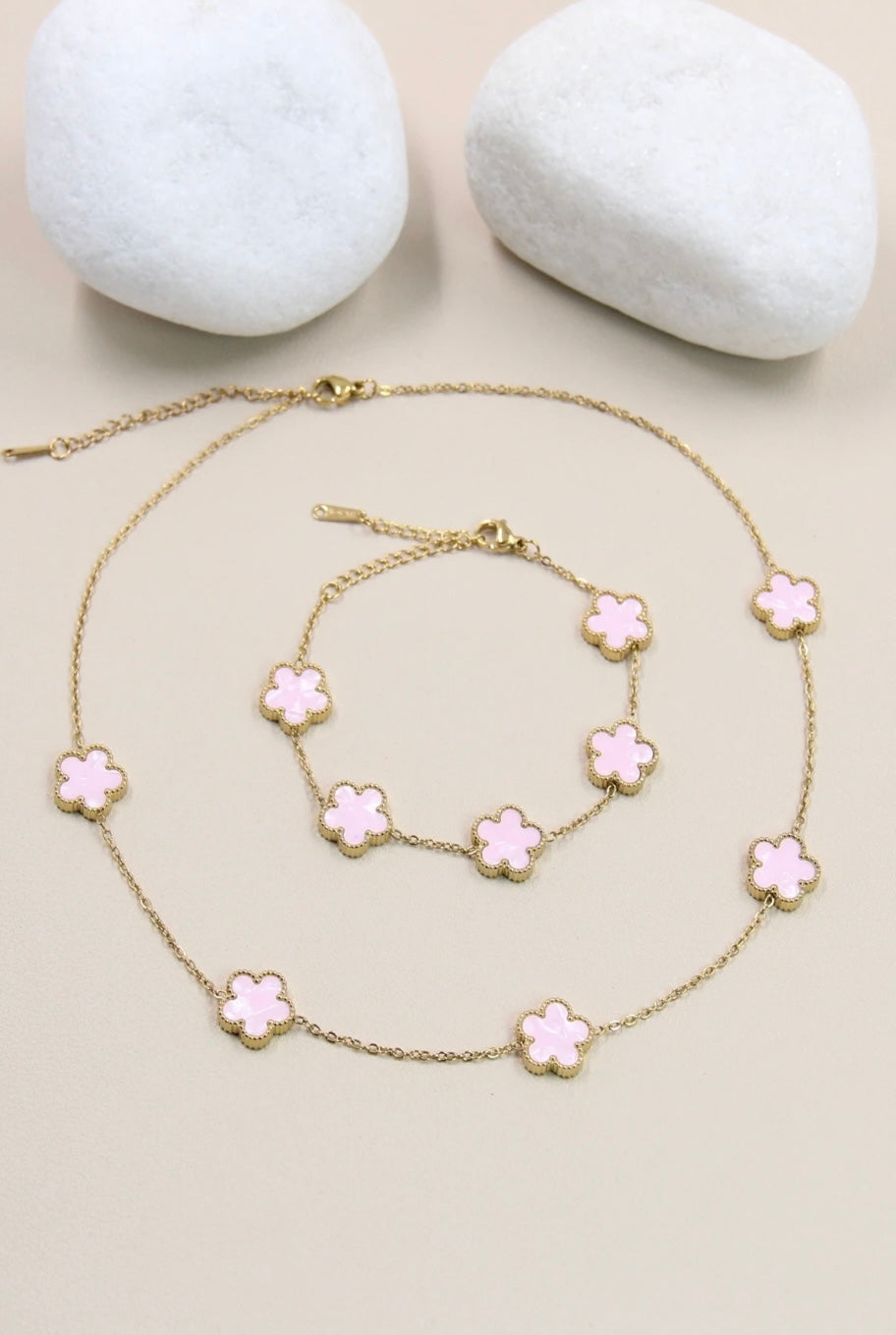 Bracelet Fleurs Dorées