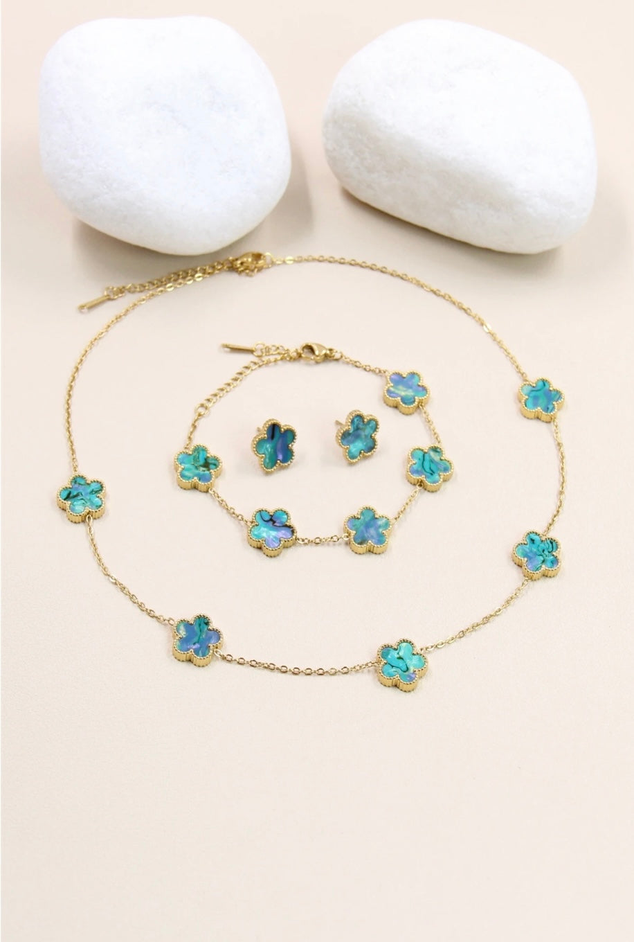 Bracelet Fleurs Dorées