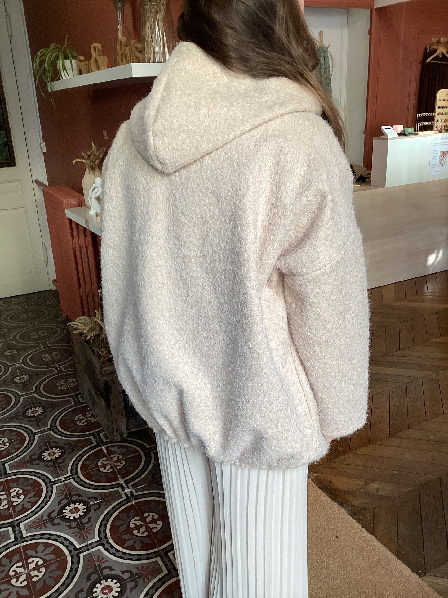 Le Manteau "Teddy" à Capuche