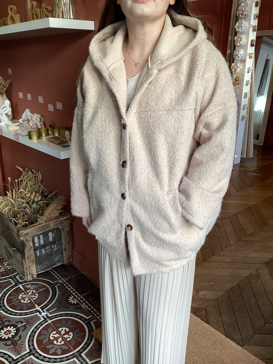 Le Manteau "Teddy" à Capuche