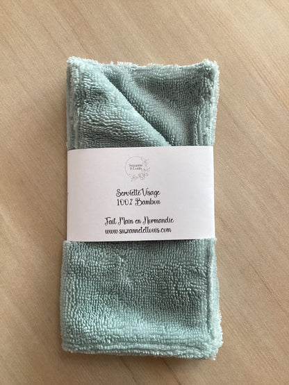 Serviette visage