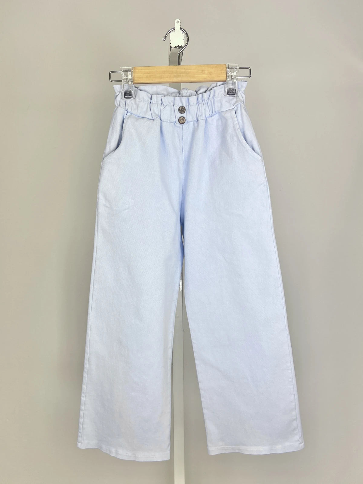 Pantalon large Bleu ciel