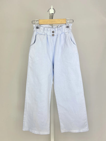 Pantalon large Bleu ciel