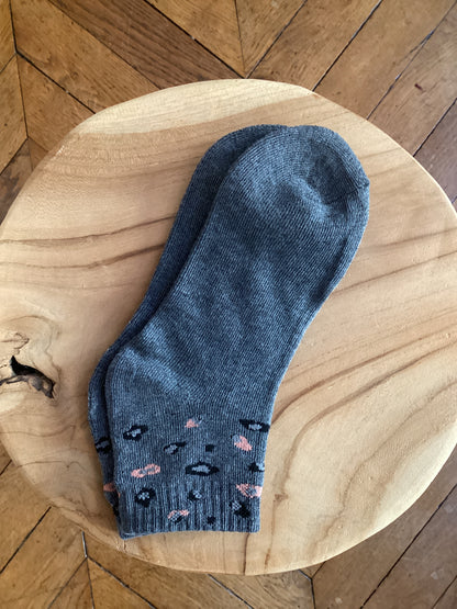 Chaussettes motif léopard