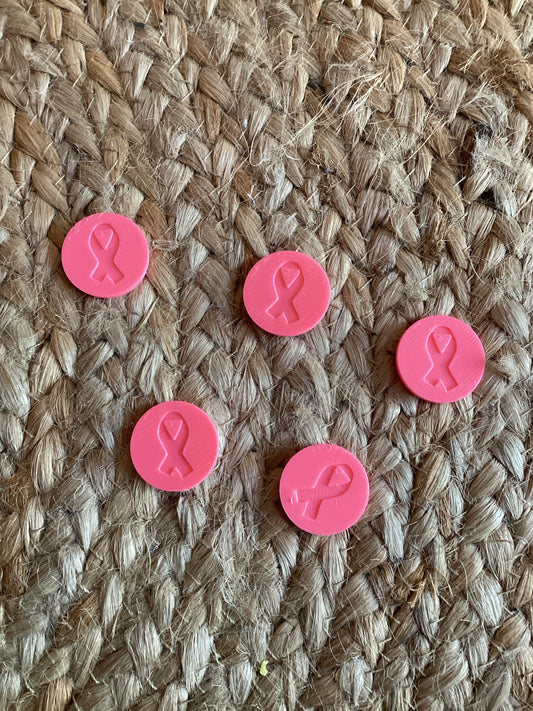 Jetons de Caddie Roses – Édition Octobre Rose 🌹