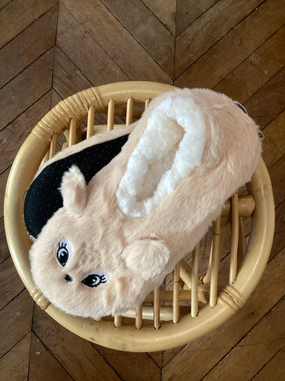 Chaussons peluche animaux