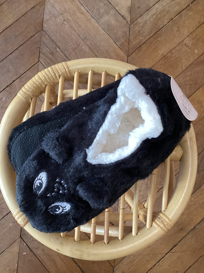 Chaussons peluche animaux