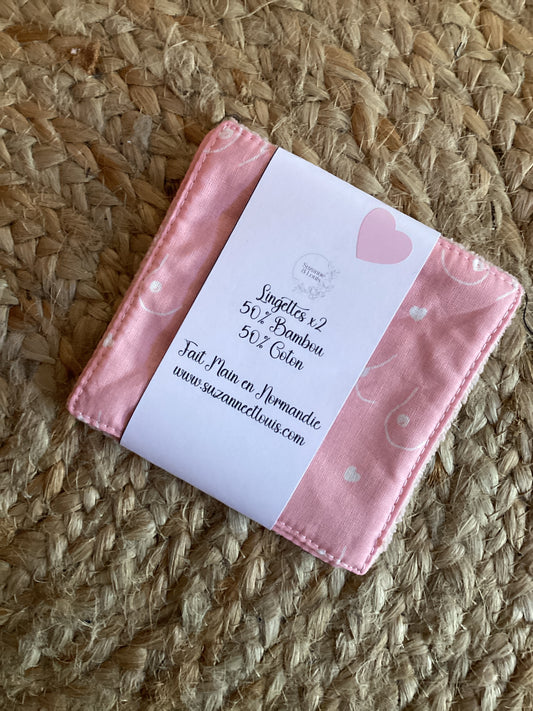 Lingettes Visage – Édition Octobre Rose 💗
