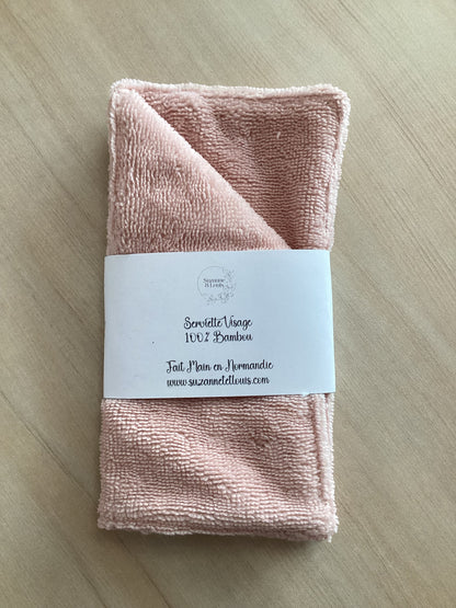Serviette visage