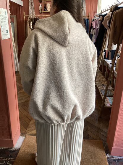 Le Manteau "Teddy" à Capuche